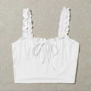 Tie Front Crop Top